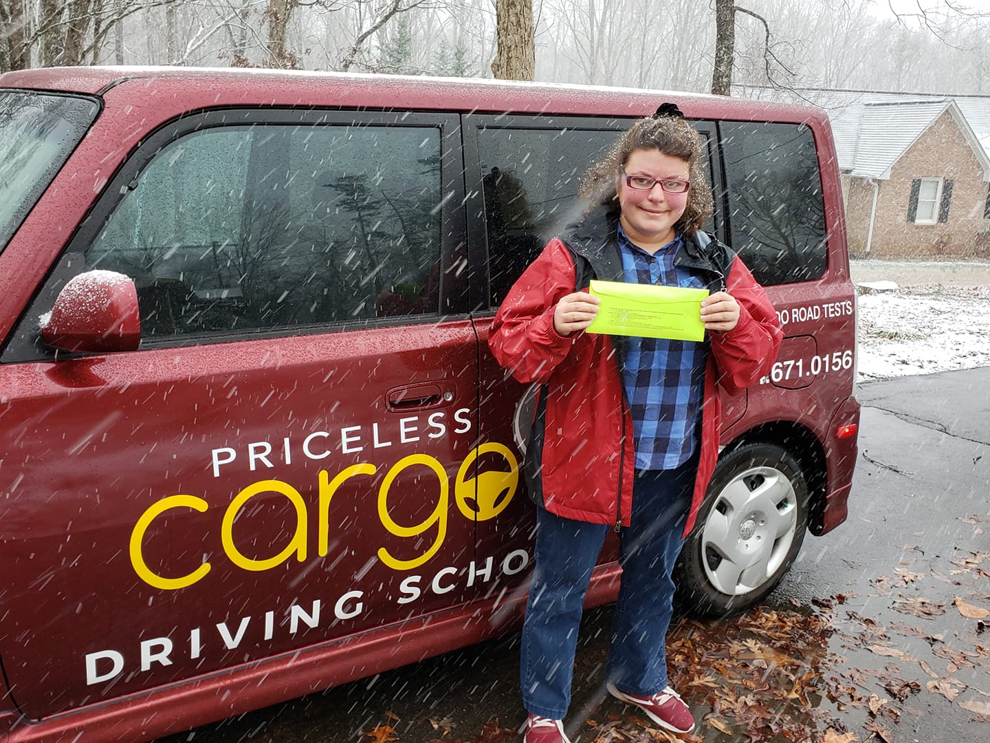 Priceless Cargo Driving School Student Anna